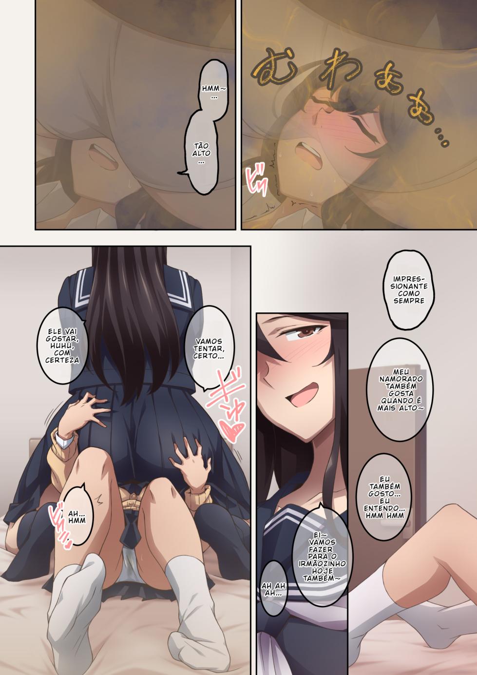 [Kaori no Chikara (Kaze no Koe)] Jitsu wa Onara Play ga Shumi no S na Tomodachi Doushi ga Kagaseatte Mitara Numatta Ken [Portuguese-BR] [BLACKSUB] - Page 5