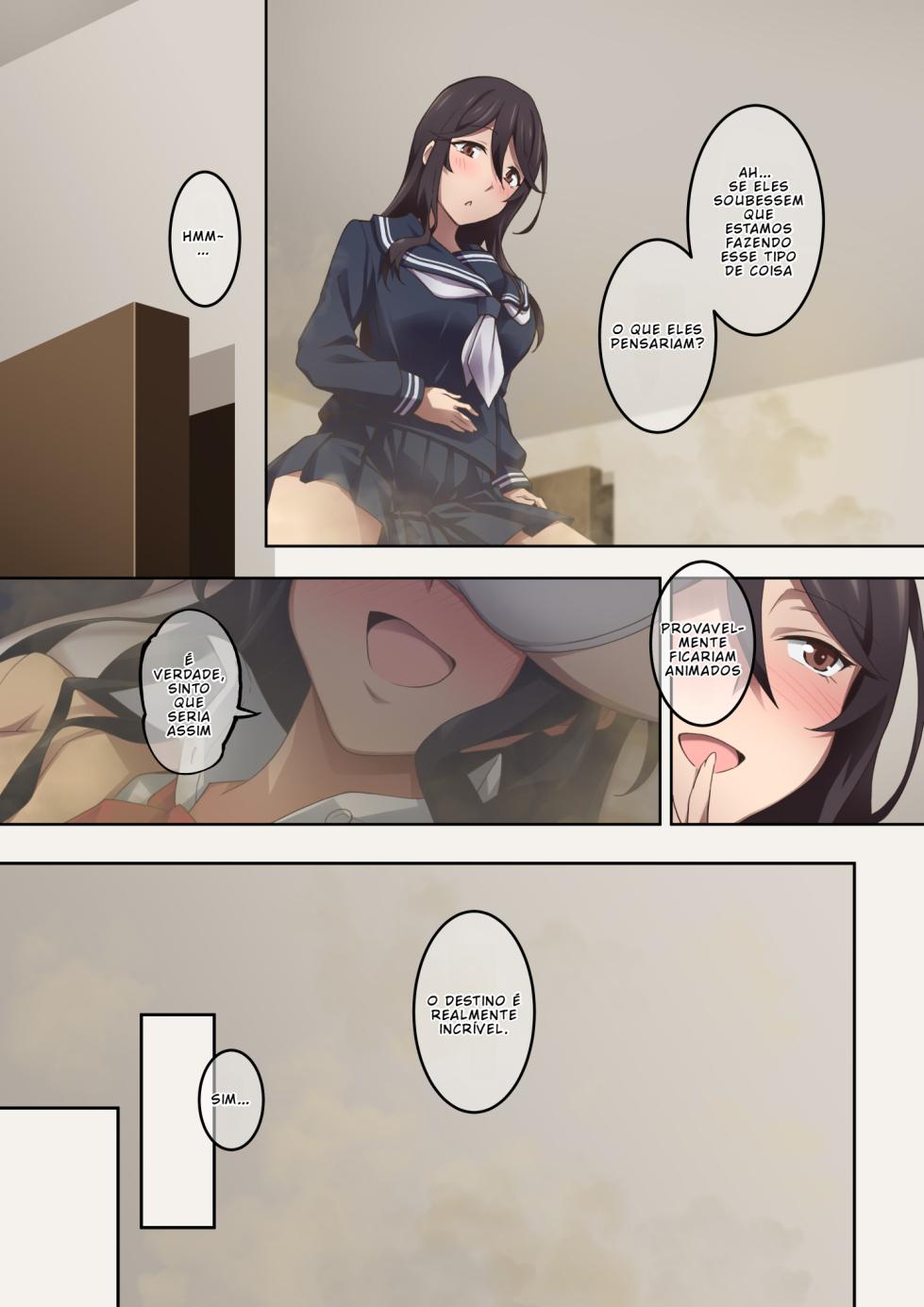 [Kaori no Chikara (Kaze no Koe)] Jitsu wa Onara Play ga Shumi no S na Tomodachi Doushi ga Kagaseatte Mitara Numatta Ken [Portuguese-BR] [BLACKSUB] - Page 6