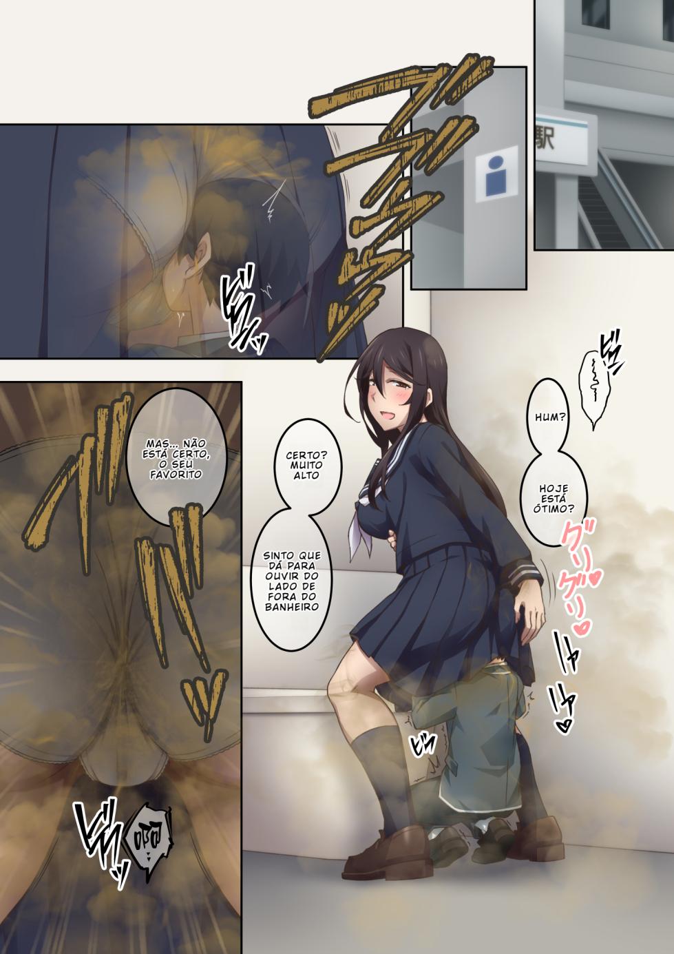 [Kaori no Chikara (Kaze no Koe)] Jitsu wa Onara Play ga Shumi no S na Tomodachi Doushi ga Kagaseatte Mitara Numatta Ken [Portuguese-BR] [BLACKSUB] - Page 7