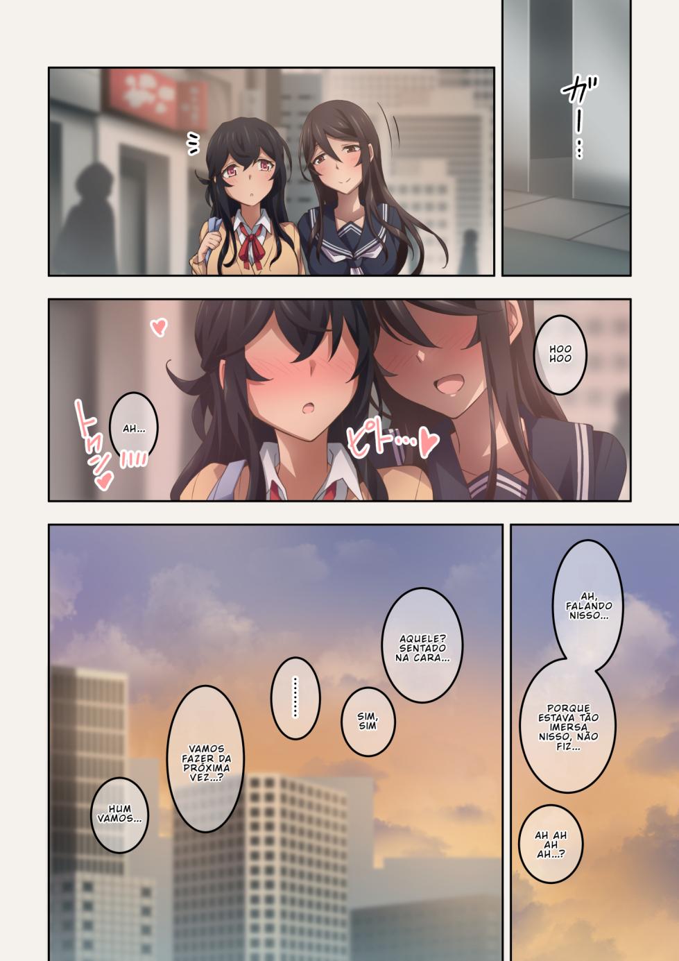 [Kaori no Chikara (Kaze no Koe)] Jitsu wa Onara Play ga Shumi no S na Tomodachi Doushi ga Kagaseatte Mitara Numatta Ken [Portuguese-BR] [BLACKSUB] - Page 31