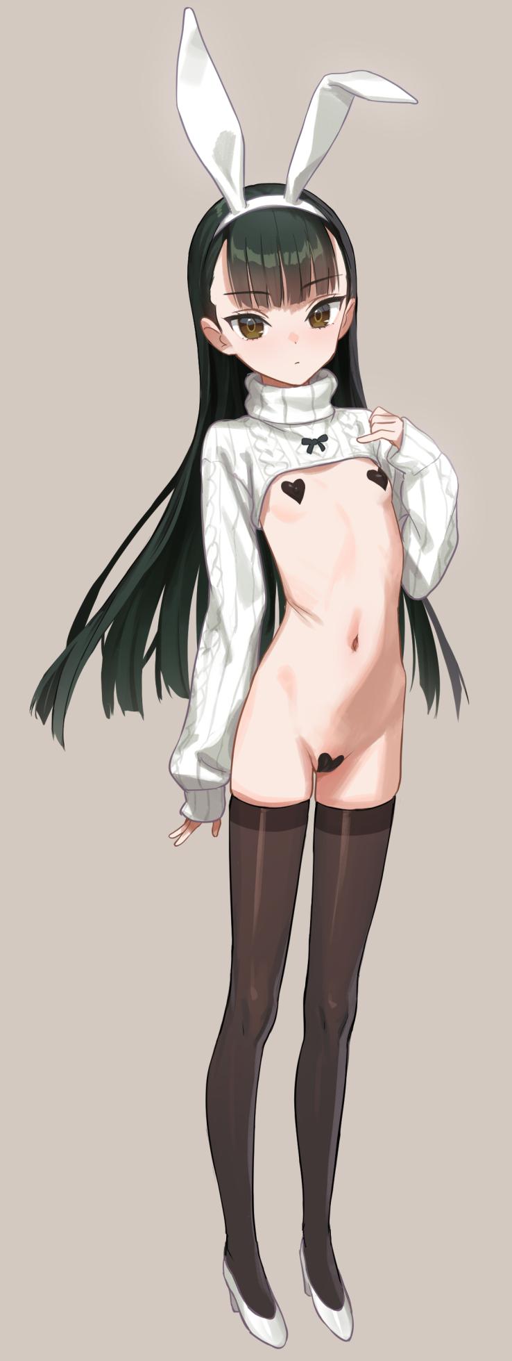[Kawakami Rokkaku] Kazemori White Sweater Reverse Bunny Anal H Picture Collection (UN-GO) - Page 6