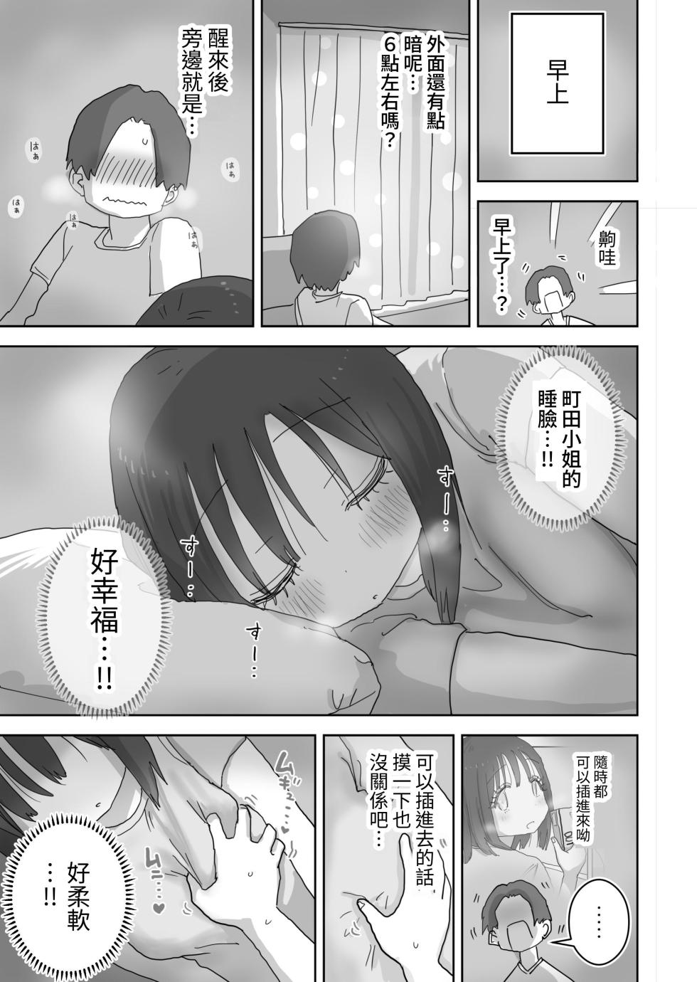 [Hiyashi Makura] Zoku Onna Tomodachi to Sugosu Mattari Icha Love H na Kyuujitsu Machida-san-hen [Chinese] [閻ターテインメント] - Page 19