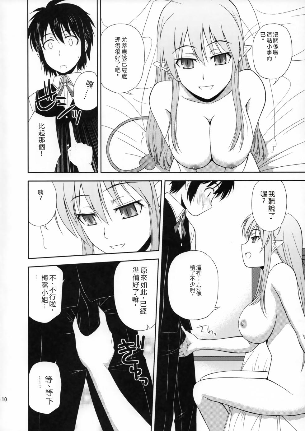 (C80) [G-SCAN CORP. (Satou Chagashi)] Your Majesty! (Lotte no Omocha!) [Chinese] [RATKING機翻] - Page 9