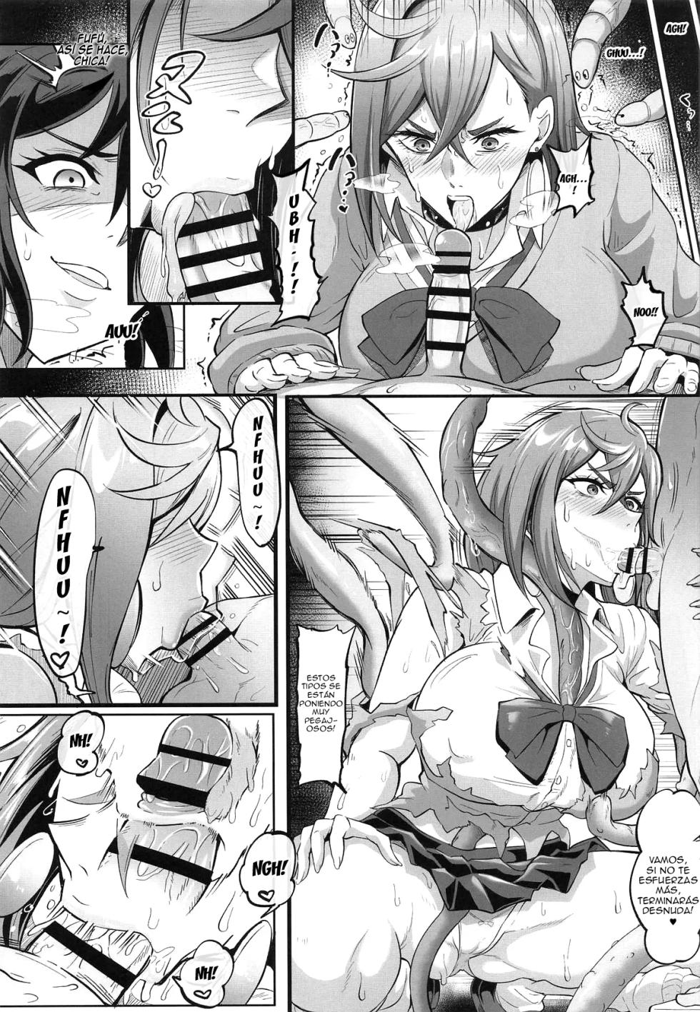 (C106) [TOPGUN (Puripuri Jet)] MOE/MOE/MOMO II (Dandadan) (Dandadan) [Spanish] [Gkts = Gtks] - Page 8