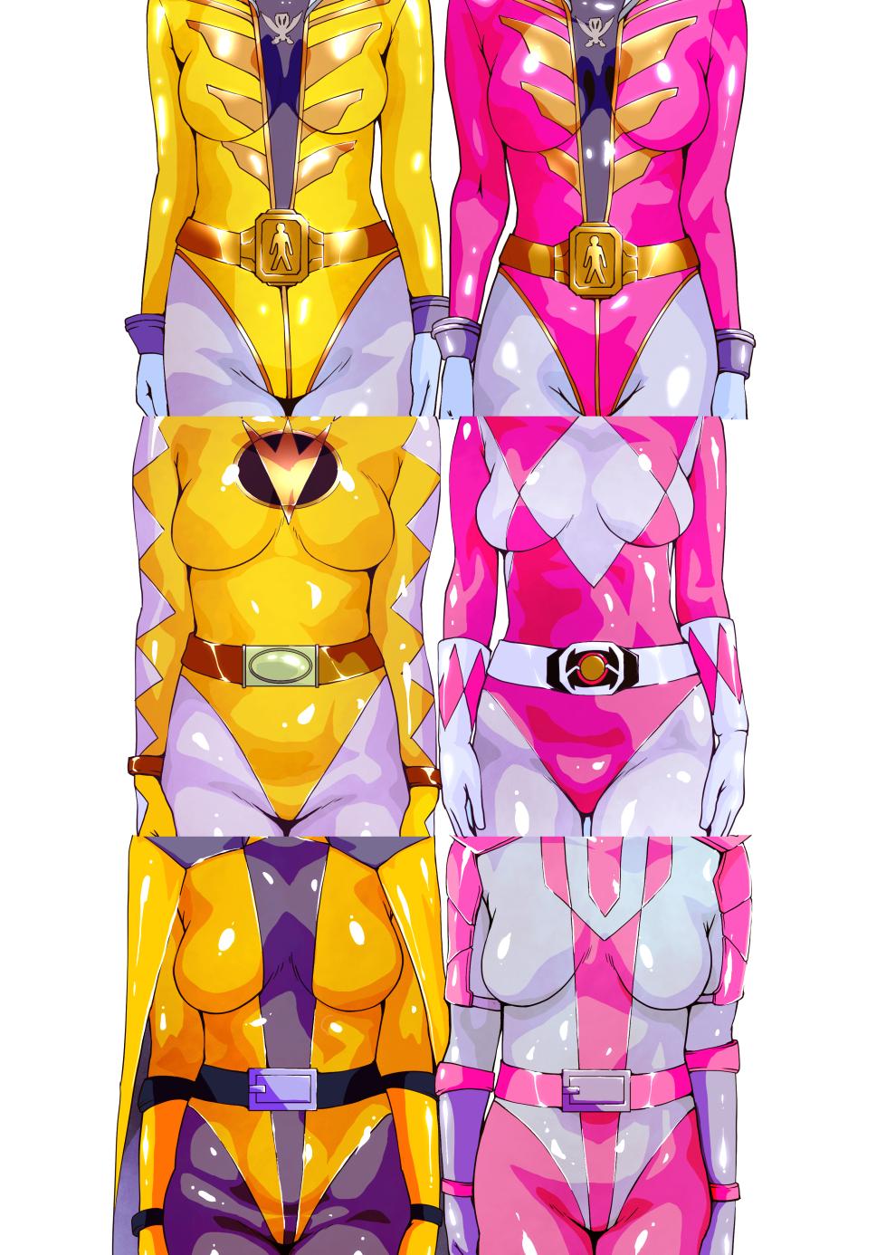 [Zizi] Sentai Heroine Katarogu (Super Sentai) - Page 3