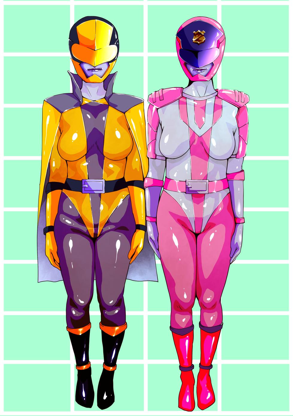 [Zizi] Sentai Heroine Katarogu (Super Sentai) - Page 17