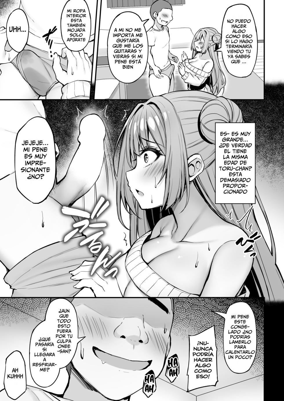 [Mofurentei (Xe)] Itsumo Yasashii Onee-san wa Boku no Inai Aida ni [Spanish] [Leisure] [Digital] - Page 28