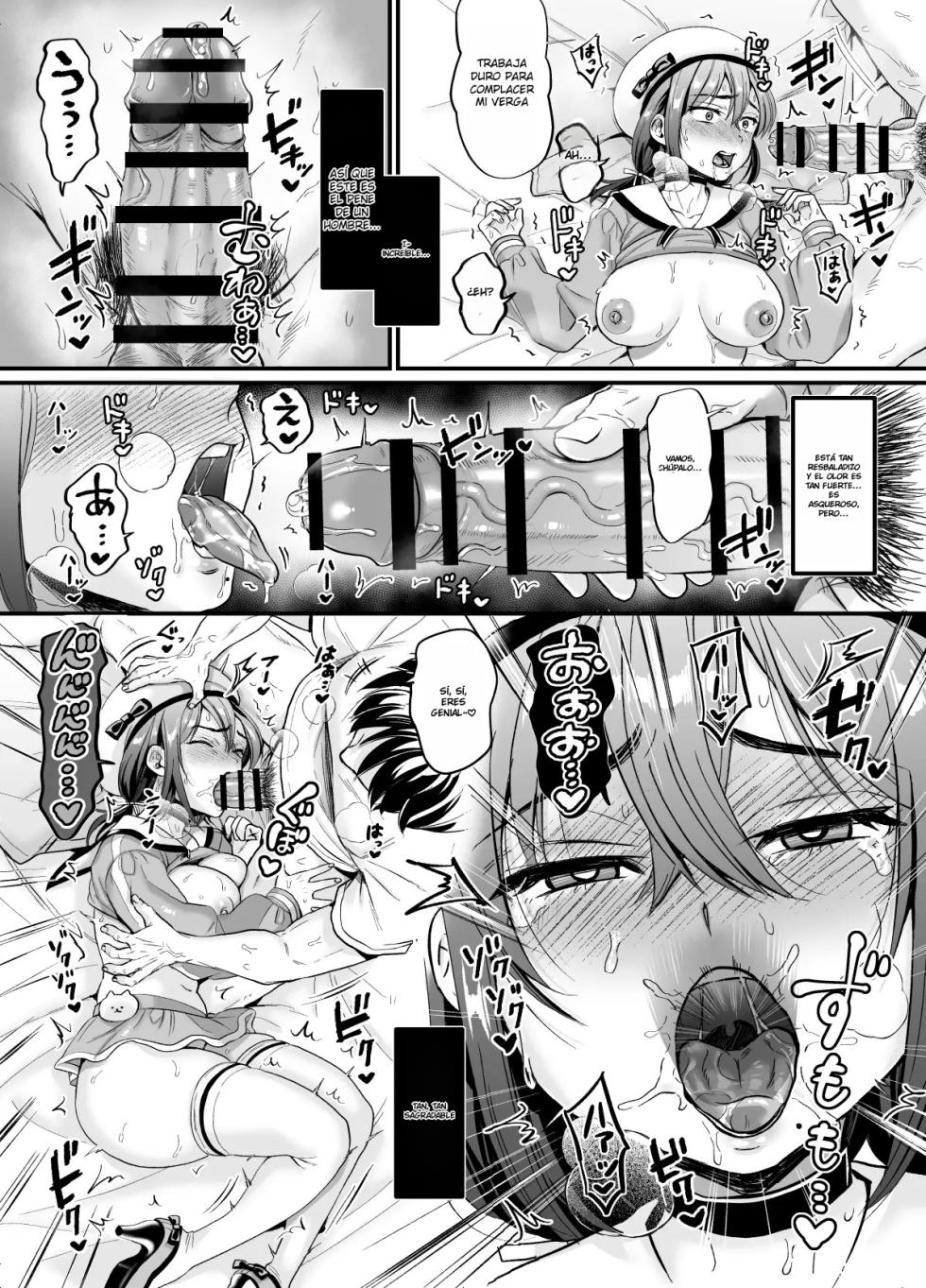 [Nunpokojin (Tachi Iyashi)] Sex no Kimochiyosa o Shitta kara Jinsei Tanoshiku Narisou desu｜Ahora Que Sé Lo Bien Que Se Siente El Sexo, La Vida Me Parece Más Divertida {Spanish} {EbisuTraslade - Winder} - Page 32