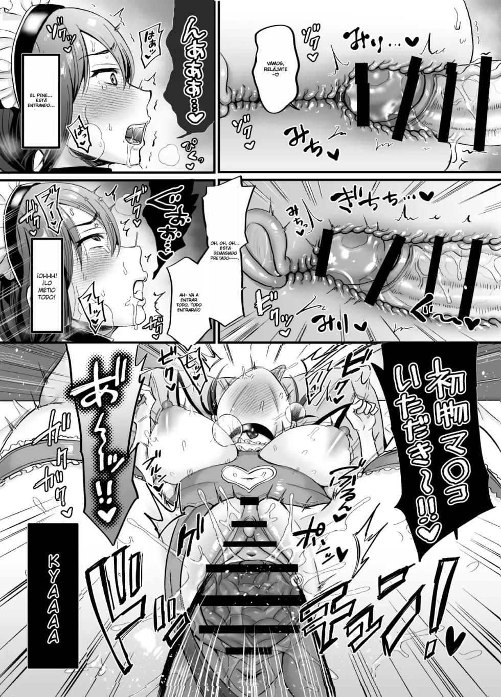 [Nunpokojin (Tachi Iyashi)] Sex no Kimochiyosa o Shitta kara Jinsei Tanoshiku Narisou desu｜Ahora Que Sé Lo Bien Que Se Siente El Sexo, La Vida Me Parece Más Divertida {Spanish} {EbisuTraslade - Winder} - Page 39