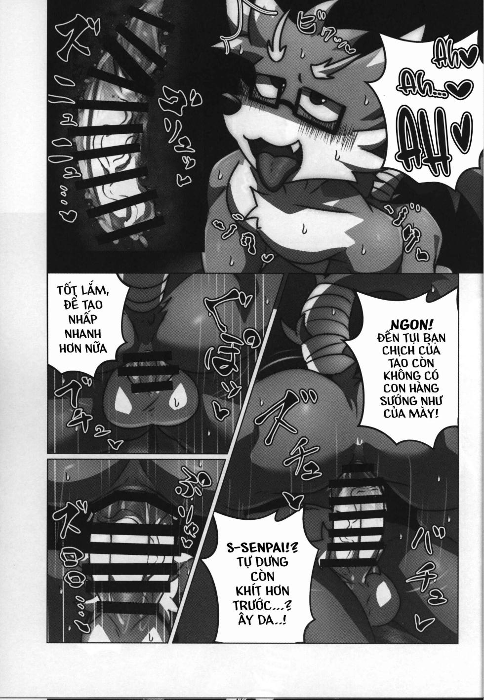 [Mandaratei (Madara Moyou)] Kujira-kun, ore de dōtei sotsugyō shite minai? [Viet] - Page 23