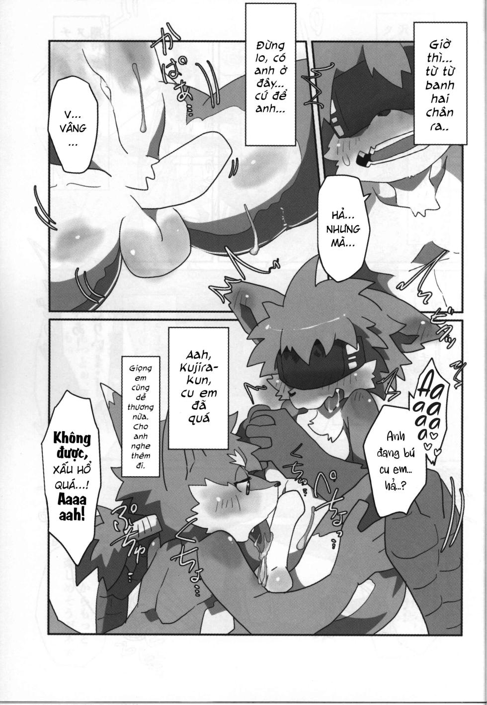 [Mandaratei (Madara Moyou)] Kujira-kun, ore de dōtei sotsugyō shite minai? [Viet] - Page 37