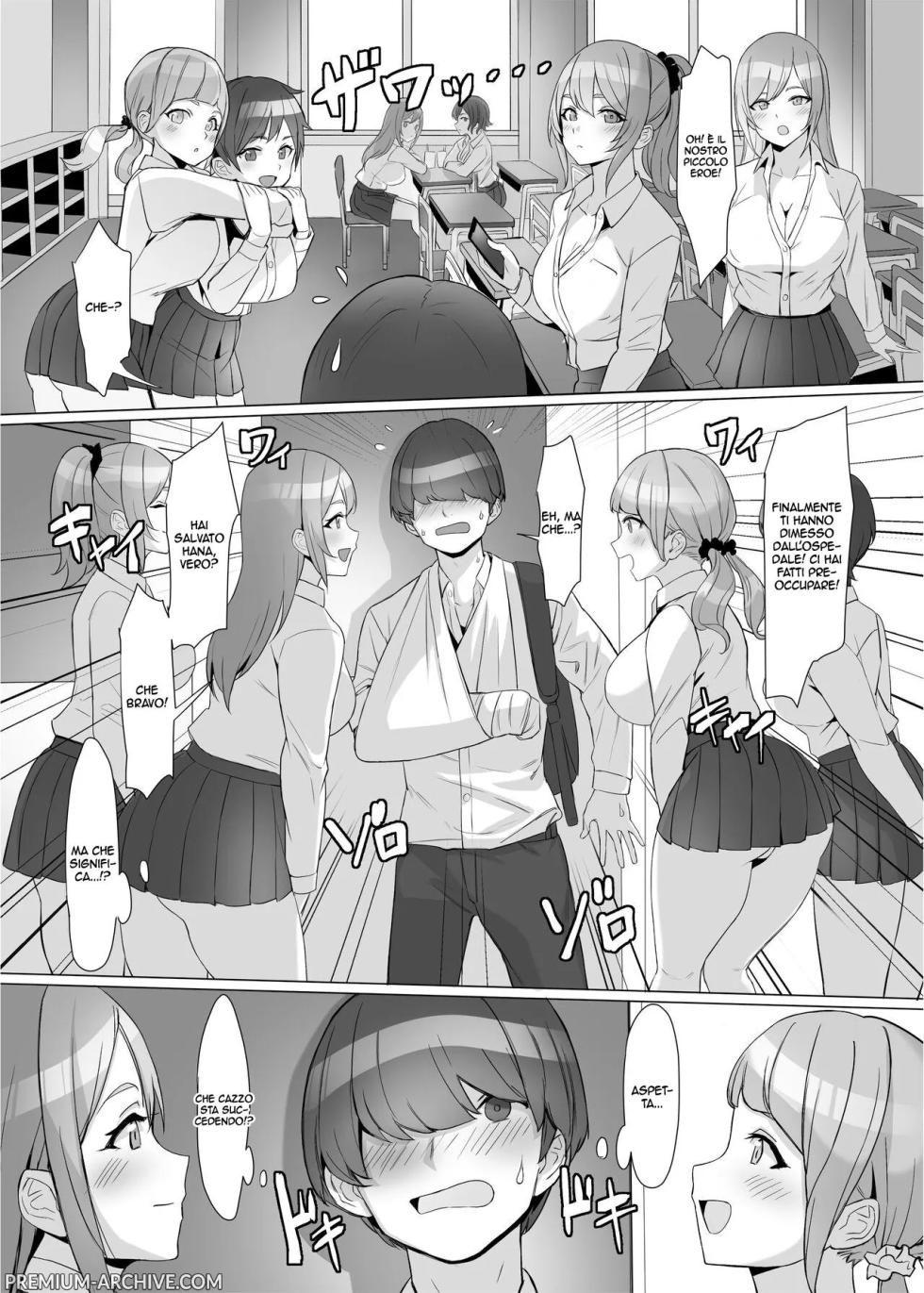 [Shiroganean (Kuromogu)] Gal o Tasuketara Isekai Tenseikyuu no ReaJuu Seikatsu ga Hajimatta!? | Ho salvato una gal e ora sono un tipo ordinario [Italian] - Page 6