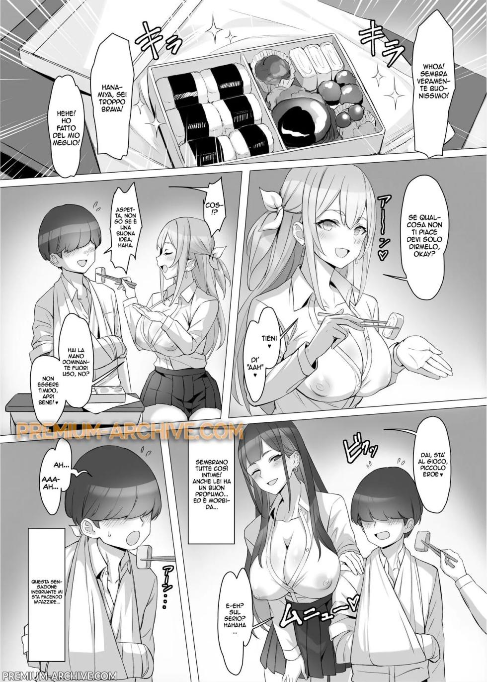 [Shiroganean (Kuromogu)] Gal o Tasuketara Isekai Tenseikyuu no ReaJuu Seikatsu ga Hajimatta!? | Ho salvato una gal e ora sono un tipo ordinario [Italian] - Page 9