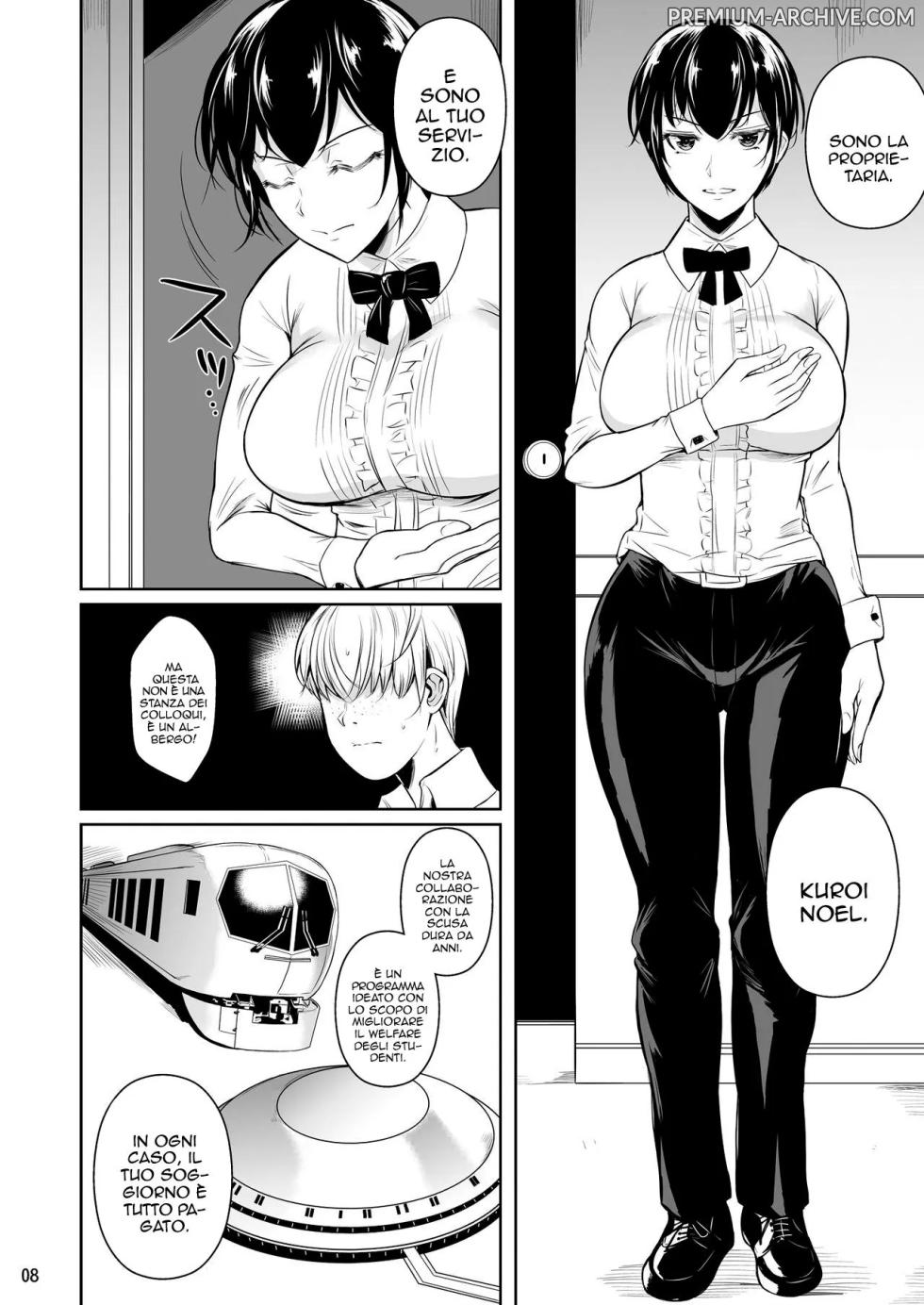 [Shoot The Moon (Fuetakishi)] Sokushitsu x Sokuhame Gakuen 1-2 | La concubina 1-2 [Italian] - Page 9