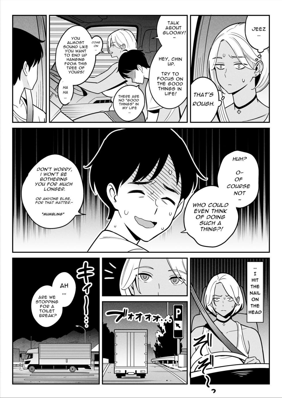 [Alps1mando] Truck Girl to Iede Boy Otona e no Tabi - Trucker Gal & The Runaway [English] [Pure Pazaak] - Page 9