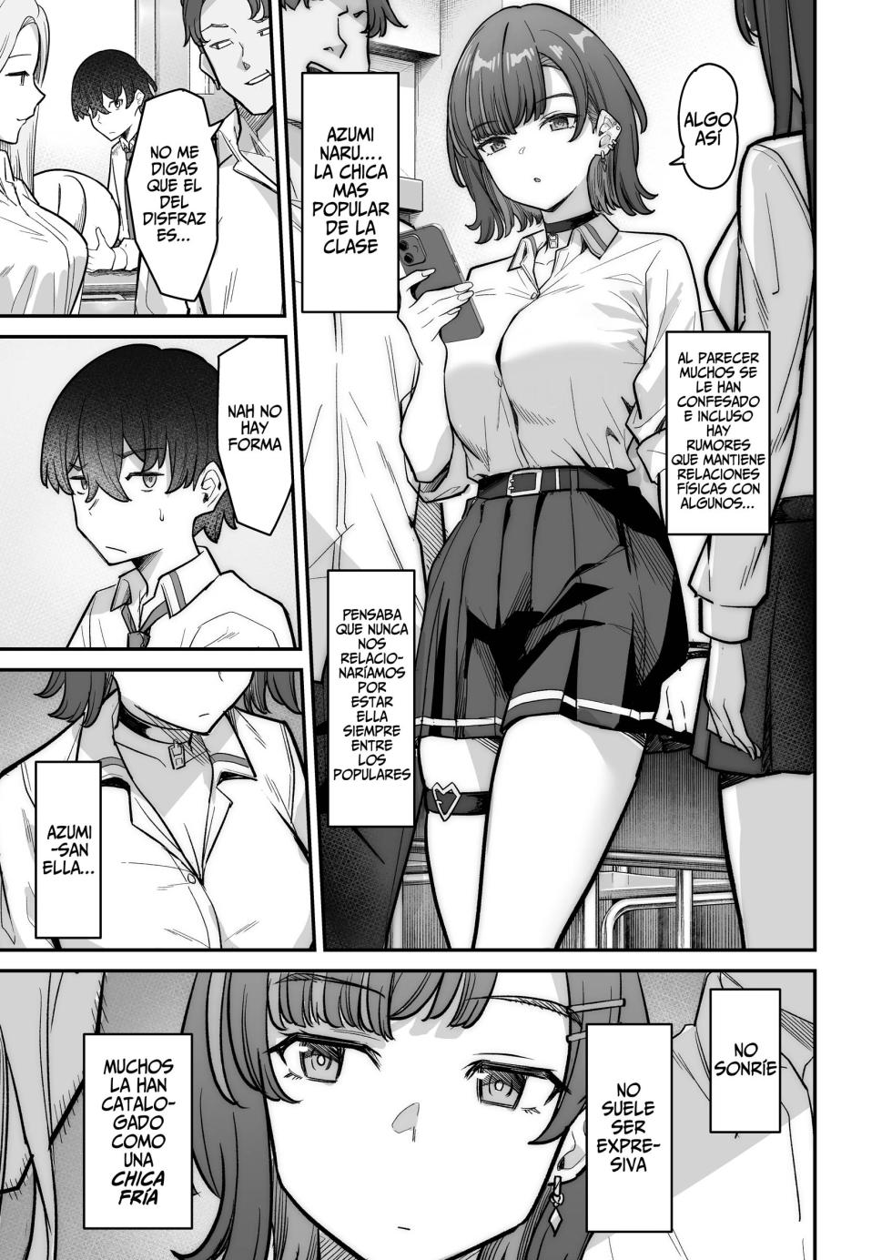 [Jyuu Sensya Usagitai (Takano Tomohiro)] Mukishitsu Gal to Ama Ama na Renai | La dulce historia de amor de una chica fria [Spanish] [Leisure] [Digital] - Page 7