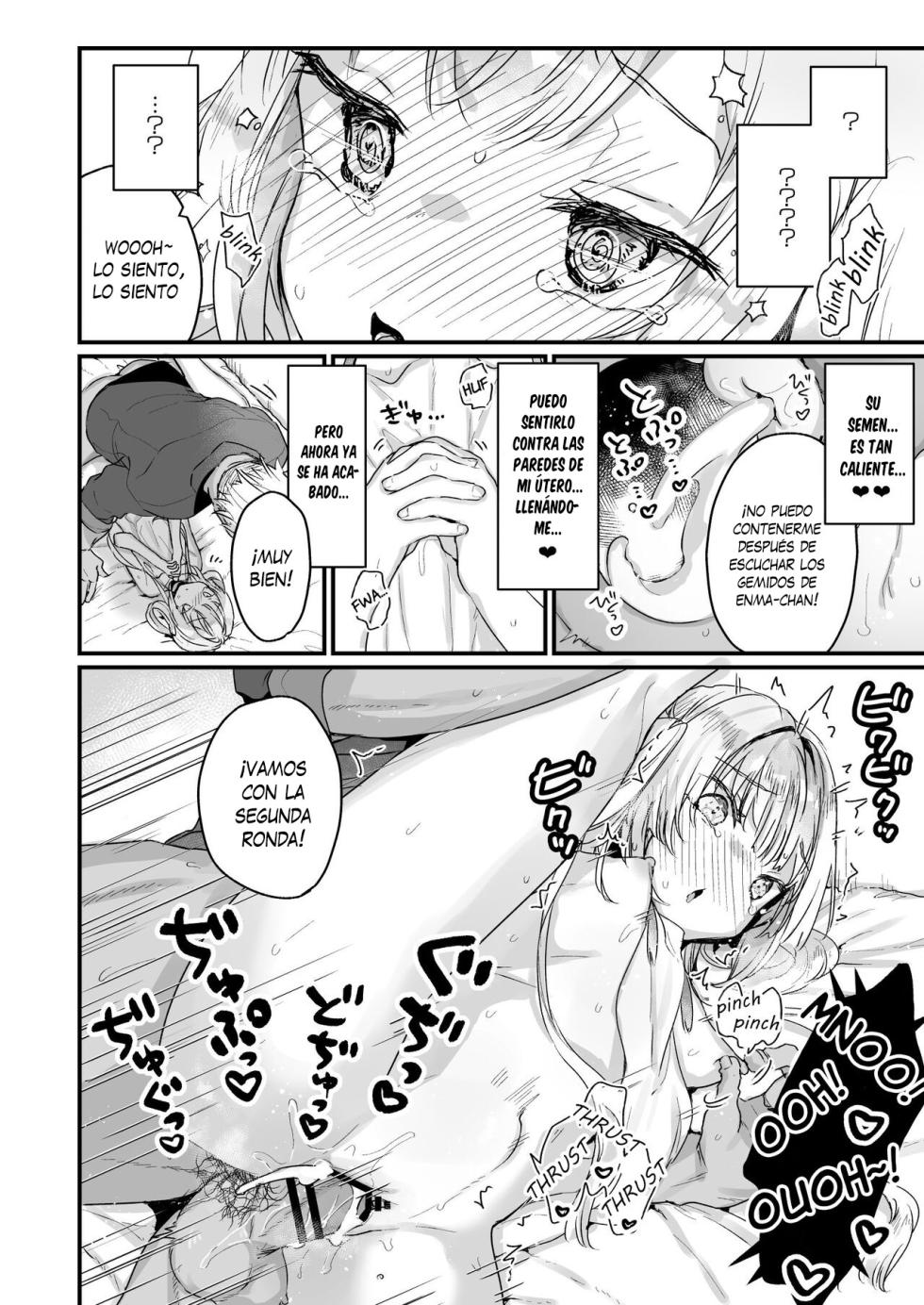 [Tenkirin (Kanroame)] Enma wa Jigoku no Ikiningyou - Enma la muñeca viviente del infierno[Spanish] [Traducciones necesarias] [Digital] - Page 16