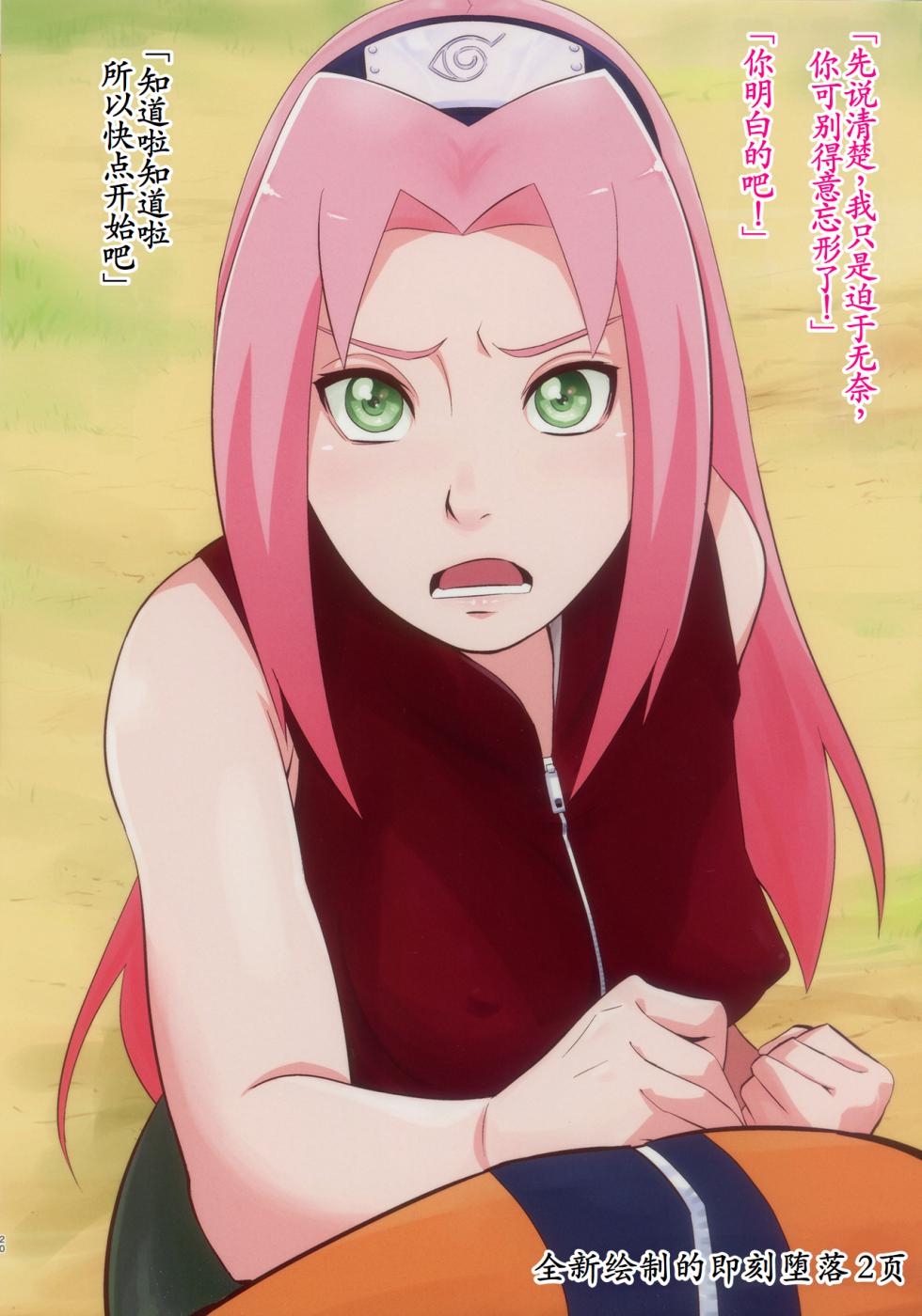 (C106) [Karakishi Youhei-dan Shinga (Sahara Wataru)] SAKURA BOX (Boruto) [Chinese] [古月个人汉化] - Page 20