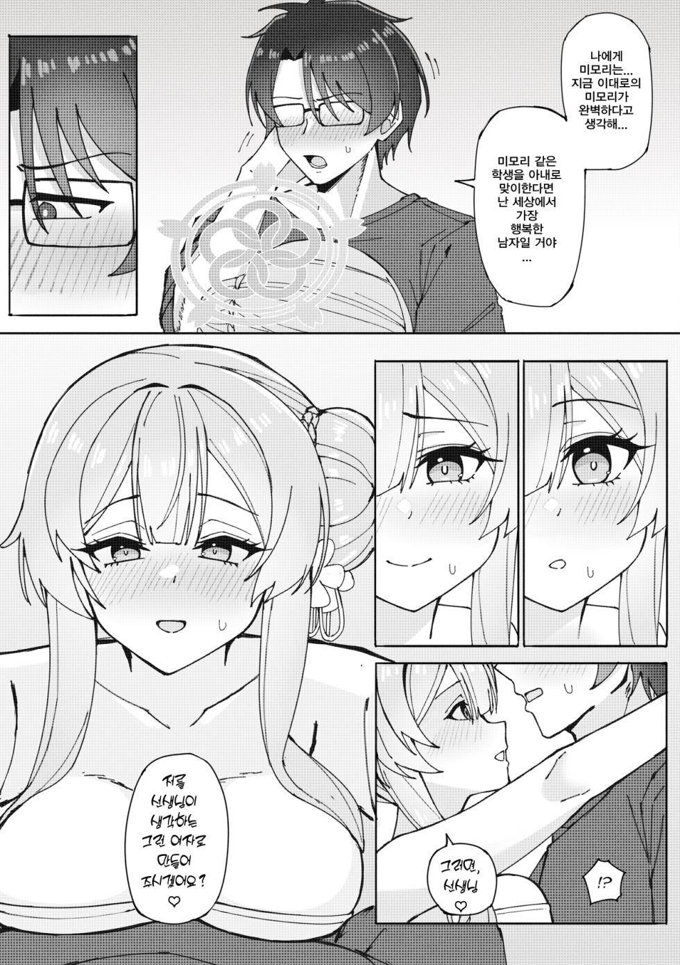 [Rynn] Cherised Dream (Blue Archive) [Korean] [Decensored] [Digital] - Page 8