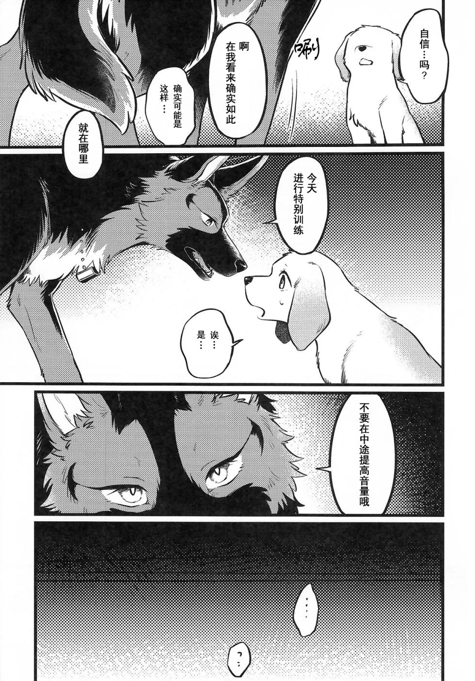 (Kemoket 16) [Kaiten ParaDOGs (Minaga Tsukune)] Midnight Gokuhi Kunren | 午夜时下极密训练 [Chinese]  [Skaarsgard个人汉化] - Page 8