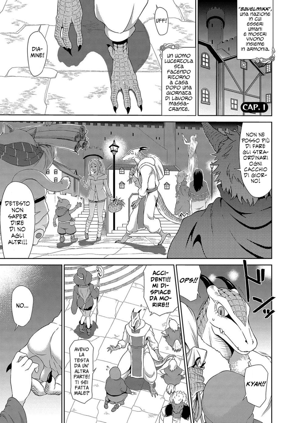 [Raita] Isekai Fuuzoku Esthe Ch.1-3 [Italian] [Hentai Fantasy] [Digital] - Page 3