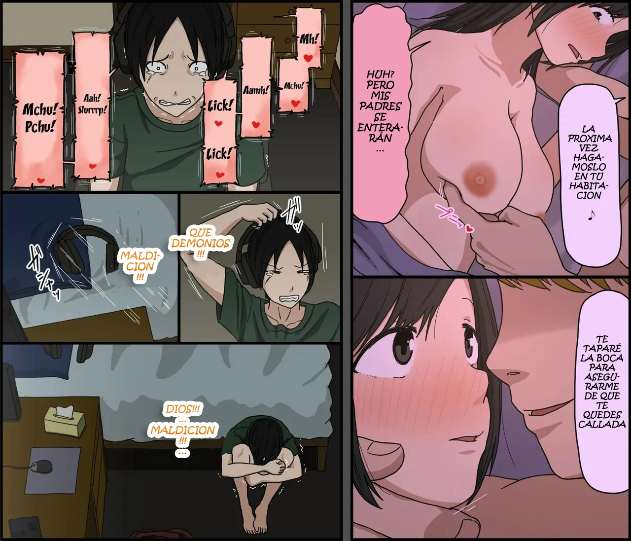 [Iris art (Toda Hisaya)] Ki ni Kuwanai Charao ga Kite kara Isshuukan no Dekigoto｜Lo que Pasó una Semana Después de que Llegara un Mujeriego Desagradable [Spanish] [Sucubus-Scan] - Page 36