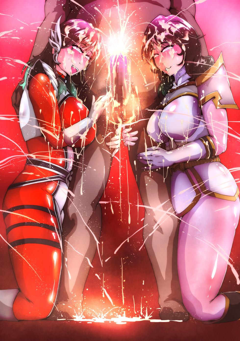 [Zizi] Jukujuku Sentai Heroine Bukkake Party! (Super Sentai) - Page 3