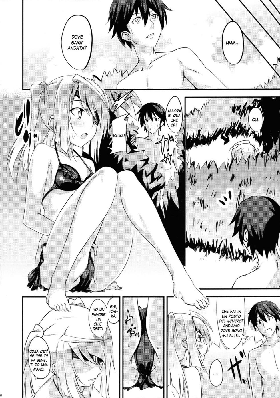 (C80) [AGOITEI (Sankuro)] SODA! (IS <Infinite Stratos>) [Italian] - Page 5