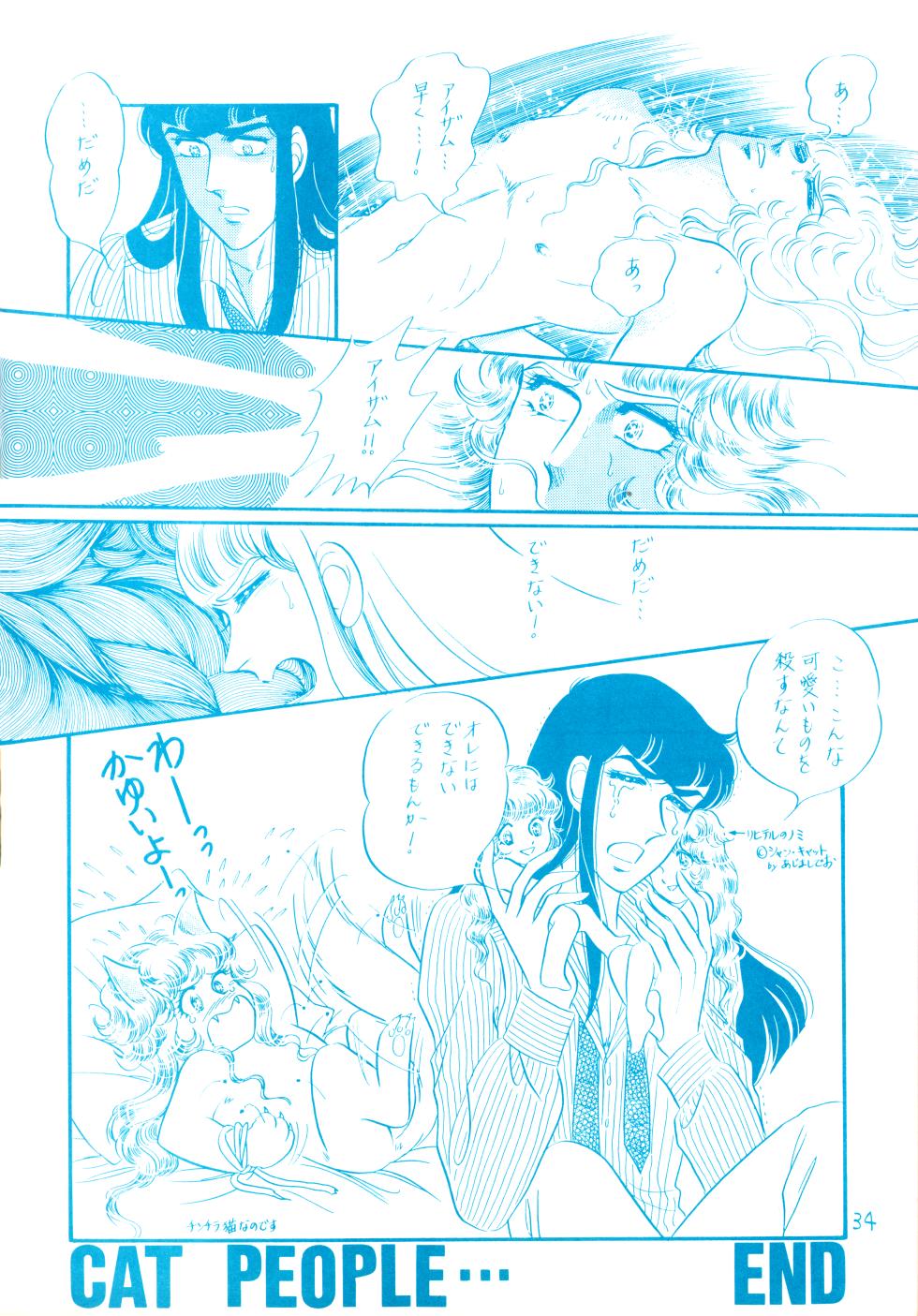 (C23) [REX (Doronco / Makoto Tateno / Beat Takeshi / Various)] THE ANIME - LICK ME Collection 2 - Rex Shameful Scrapbook Series 2 (1983) - Page 34