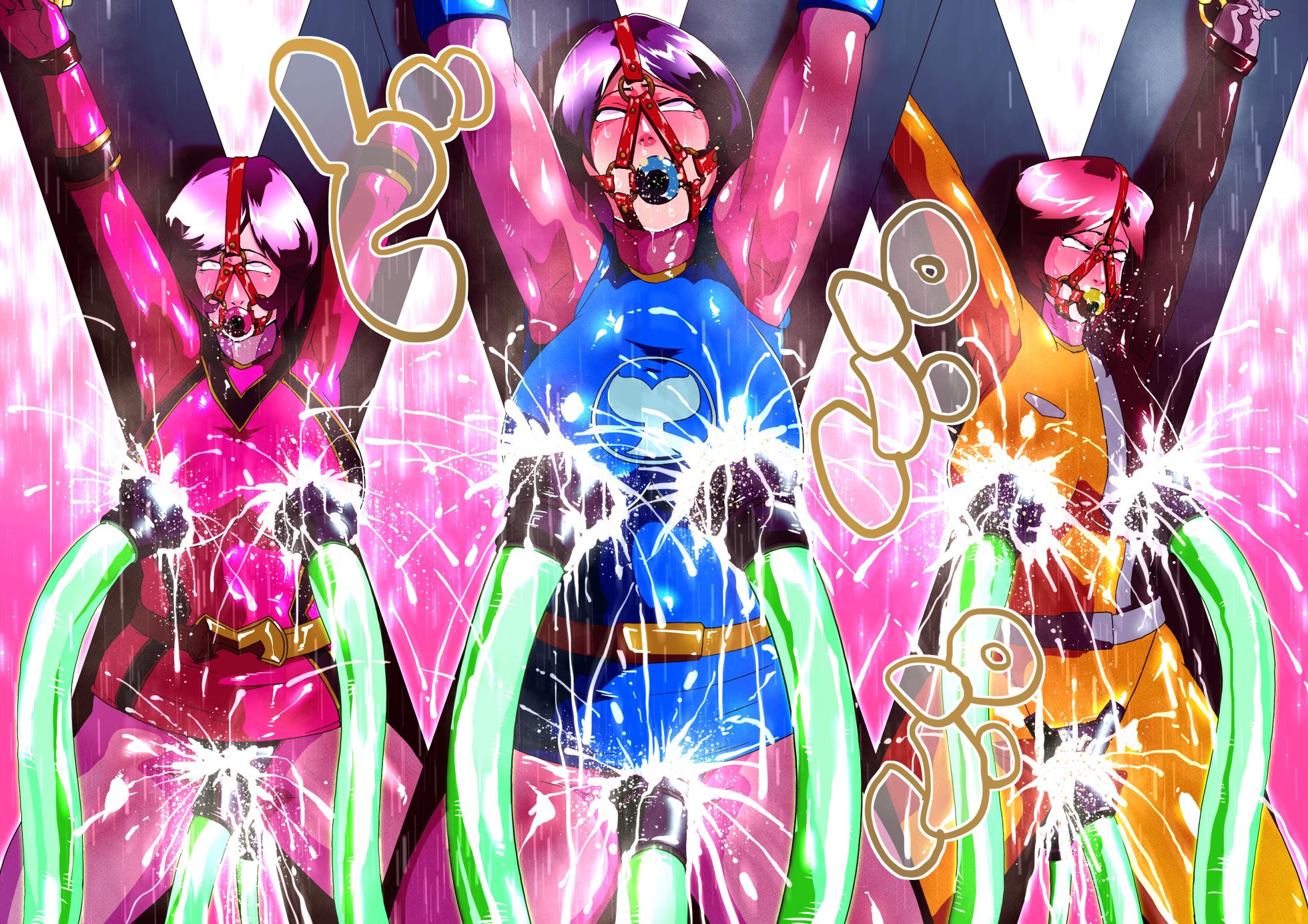 [Zizi] Mama League takkei! Energy kyuuin! Dai shouten! (Hero Mama League) - Page 4