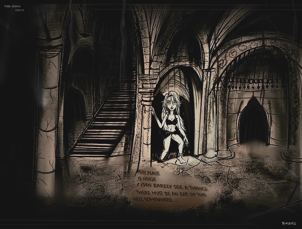 Deep Gloom chapter 1 catacomb Nurse - Page 32