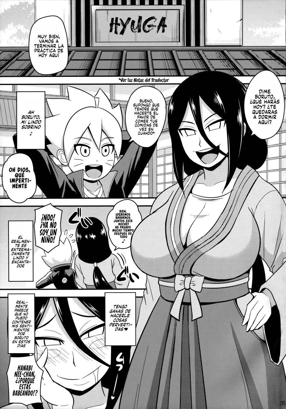 (C92) [C'sHOUSE (Iguchi Sentarou)] HANABITCH BORUTAGE (Boruto) [Spanish] [Armagedón_Z] - Page 4