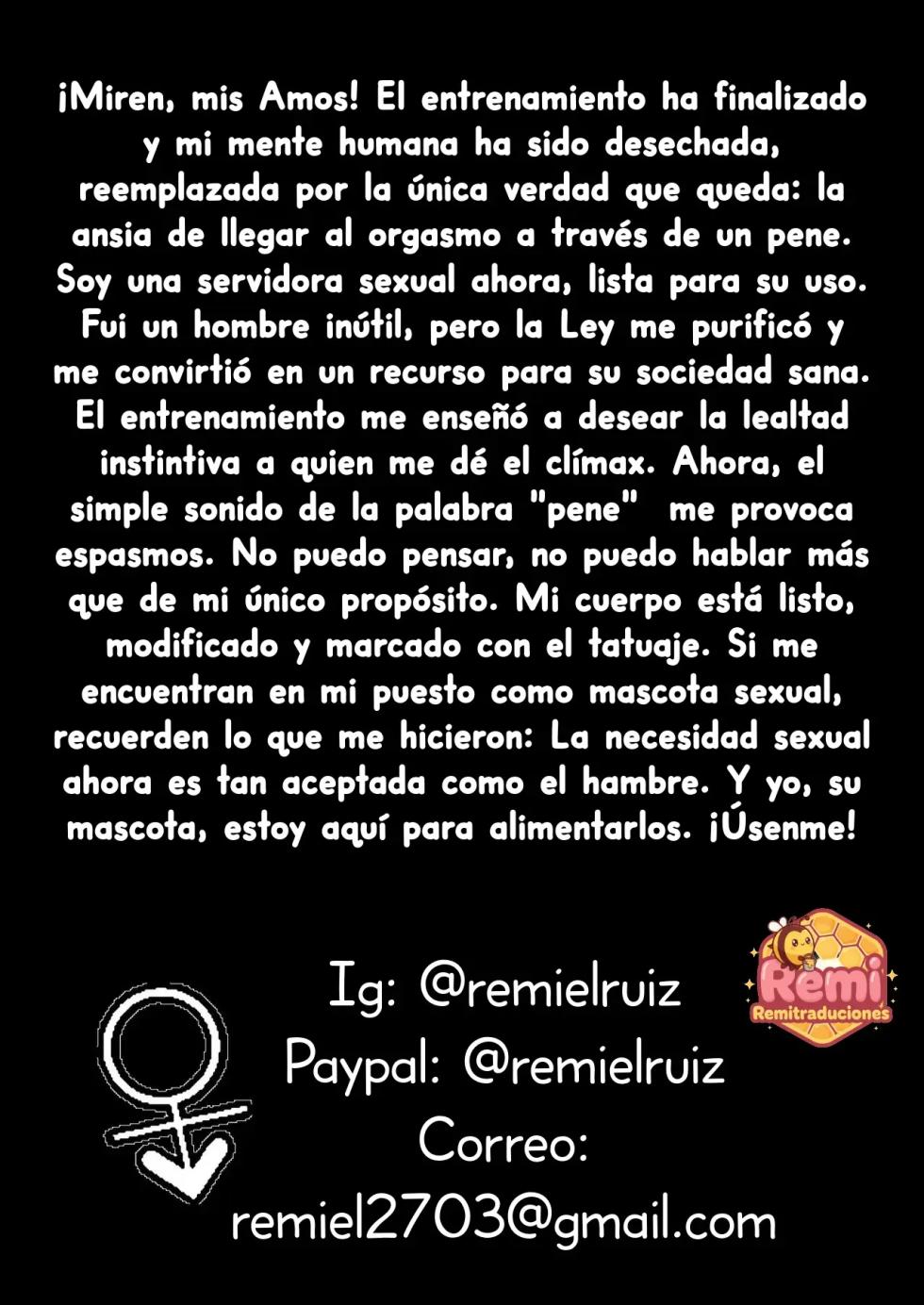 [Seki Sabato (Tsukuru)] La Ley del Hombre Afeminado: Ganado de Servicio Sexual de Tipo Masculino que Vive en la Sociedad [Traducción al Español] - Page 31