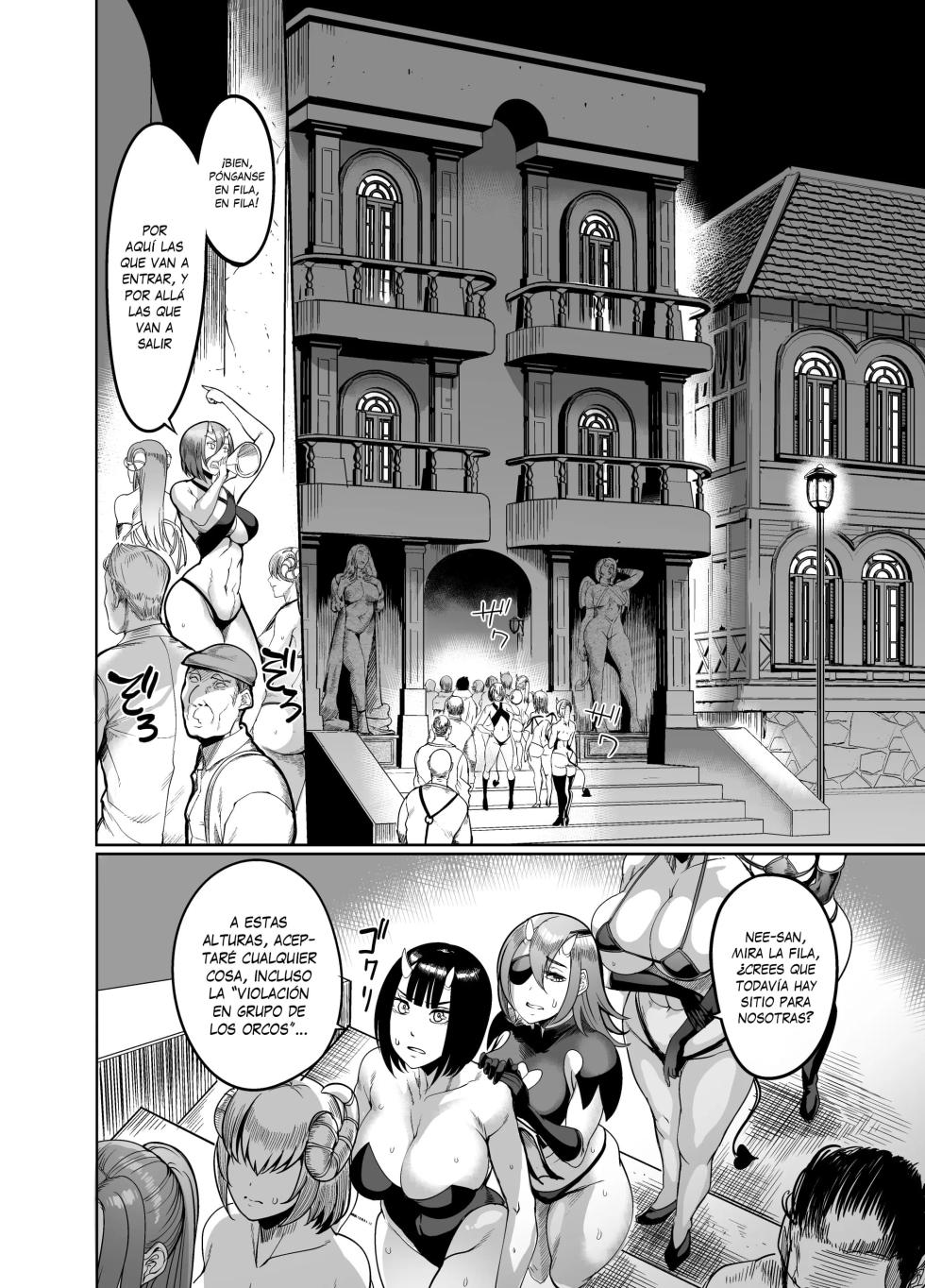 [Ikemen Teikoku (Remu)] Youkoso! Succubus Machi e 4 Dosukebe Ecchi Gekijou｜¡Bienvenidos al distrito de las sucubos 4 ~teatro de sexo duro~ [Spanish] [KZ Scan] [Digital] - Page 6