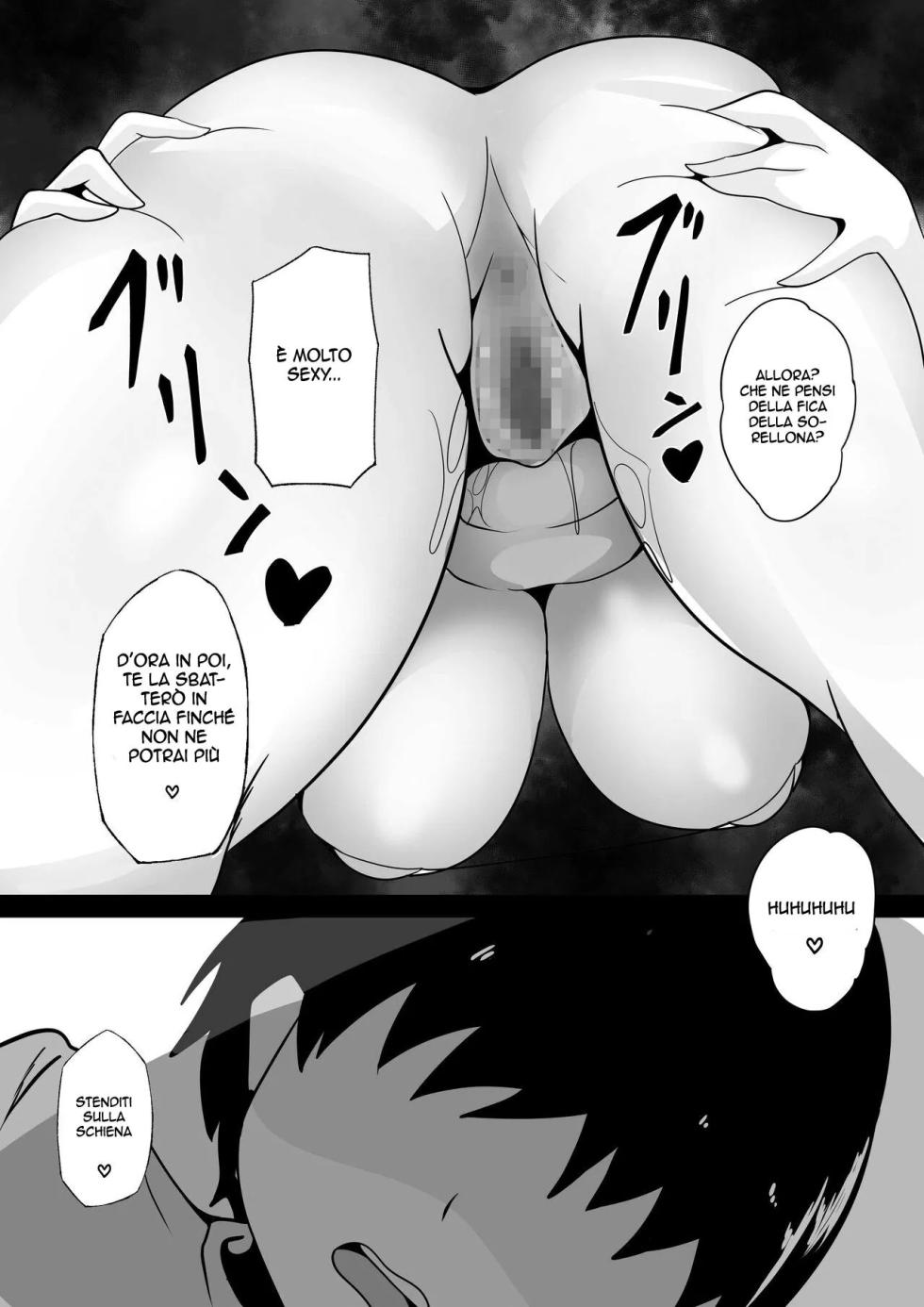 [Hakutamayu] Kyounyuu Nee-chan to Asobanai no | Vuoi giocare con la sorellona tettona? [Italian] - Page 16