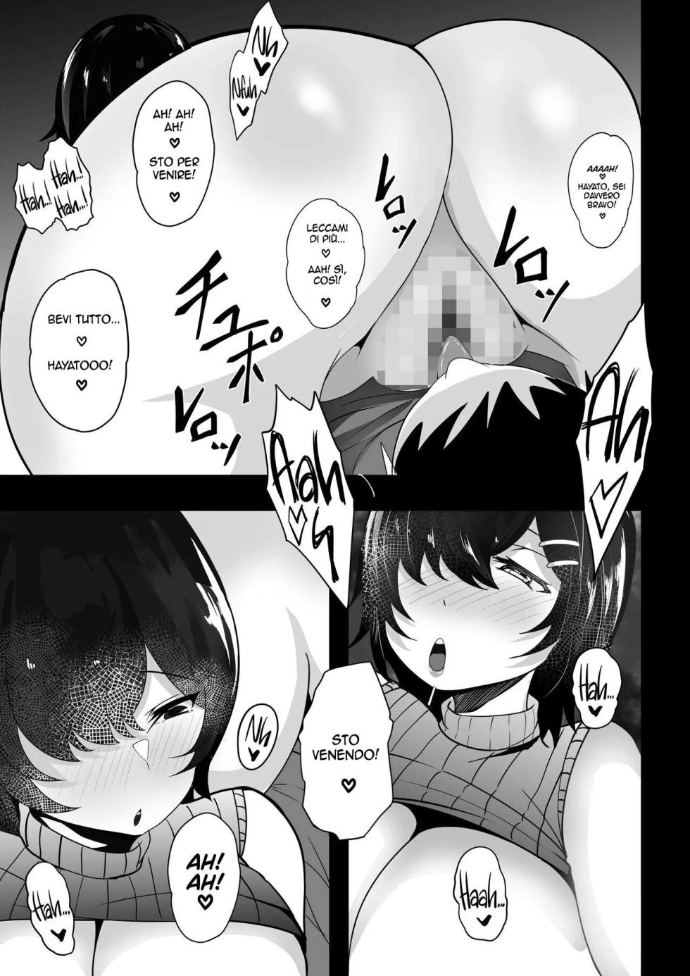 [Hakutamayu] Kyounyuu Nee-chan to Asobanai no | Vuoi giocare con la sorellona tettona? [Italian] - Page 18