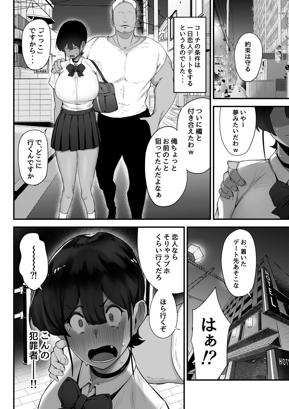 [Fujinoe Honpo (Fujinoe13B)] Suiei Joshi, Kirai na Coach ni Otosareru. - Page 11