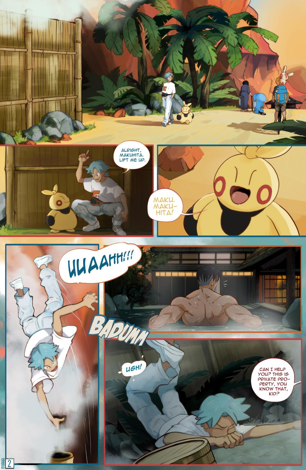 POKÉMON COMICS | KABUxBRAWLY/VICTOR+HOP/RAIHANxDRAYDEN - Page 2