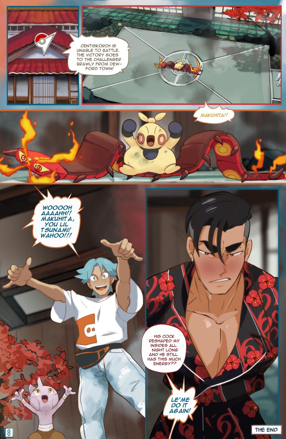 POKÉMON COMICS | KABUxBRAWLY/VICTOR+HOP/RAIHANxDRAYDEN - Page 8