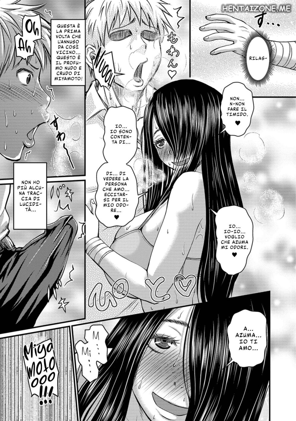 [Jirou] Kanojo no Amai Jiraishuu | Drogato dal Suo Profumo (Mure Mesu Noukou smell) [Italian] [Digital] - Page 7