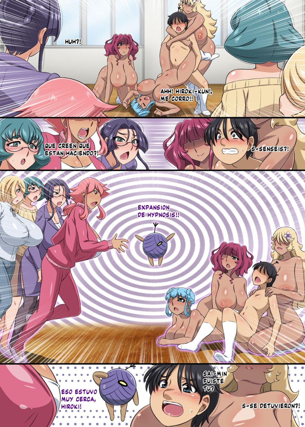 [Execio (Yukimaru.)] Totsuzen, Saimin Nouryoku ga Kaika Shita node Ijimekko Yankee to Akogare no Onna Kyoushi no Bakunyuu o Fukujuu Sasechatta Hanashi | After Discovering My Hypnotic Powers I Forced the School Bullies and My Busty Teachers to Submit to Me [Spanish] [RScott] - Page 16