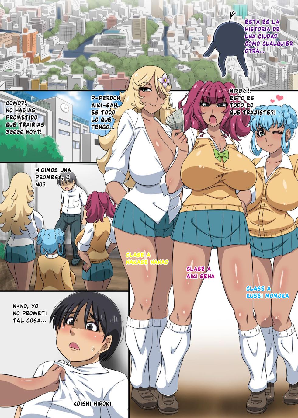 [Execio (Yukimaru.)] Totsuzen, Saimin Nouryoku ga Kaika Shita node Ijimekko Yankee to Akogare no Onna Kyoushi no Bakunyuu o Fukujuu Sasechatta Hanashi | After Discovering My Hypnotic Powers I Forced the School Bullies and My Busty Teachers to Submit to Me [Spanish] [RScott] - Page 3