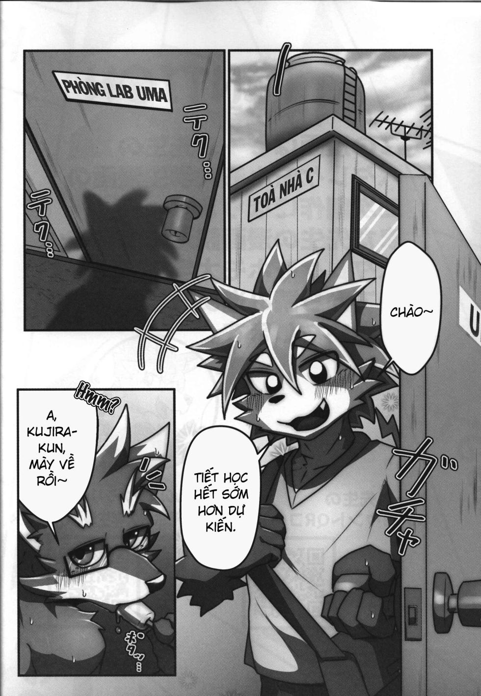 [Mandaratei (Madara Moyou)] Kujira-kun, ore de dōtei sotsugyō shite minai? [Viet] - Page 4