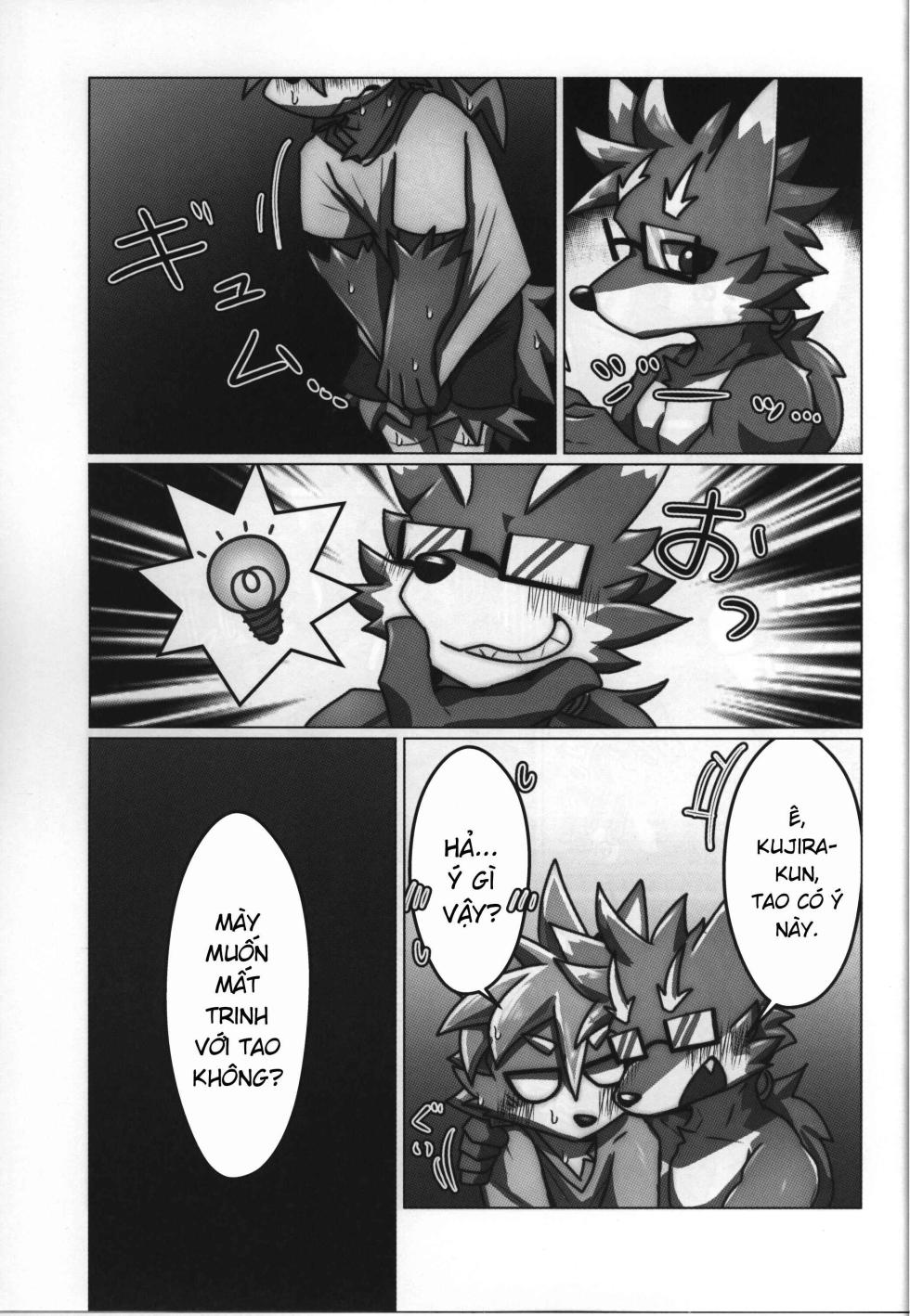 [Mandaratei (Madara Moyou)] Kujira-kun, ore de dōtei sotsugyō shite minai? [Viet] - Page 9