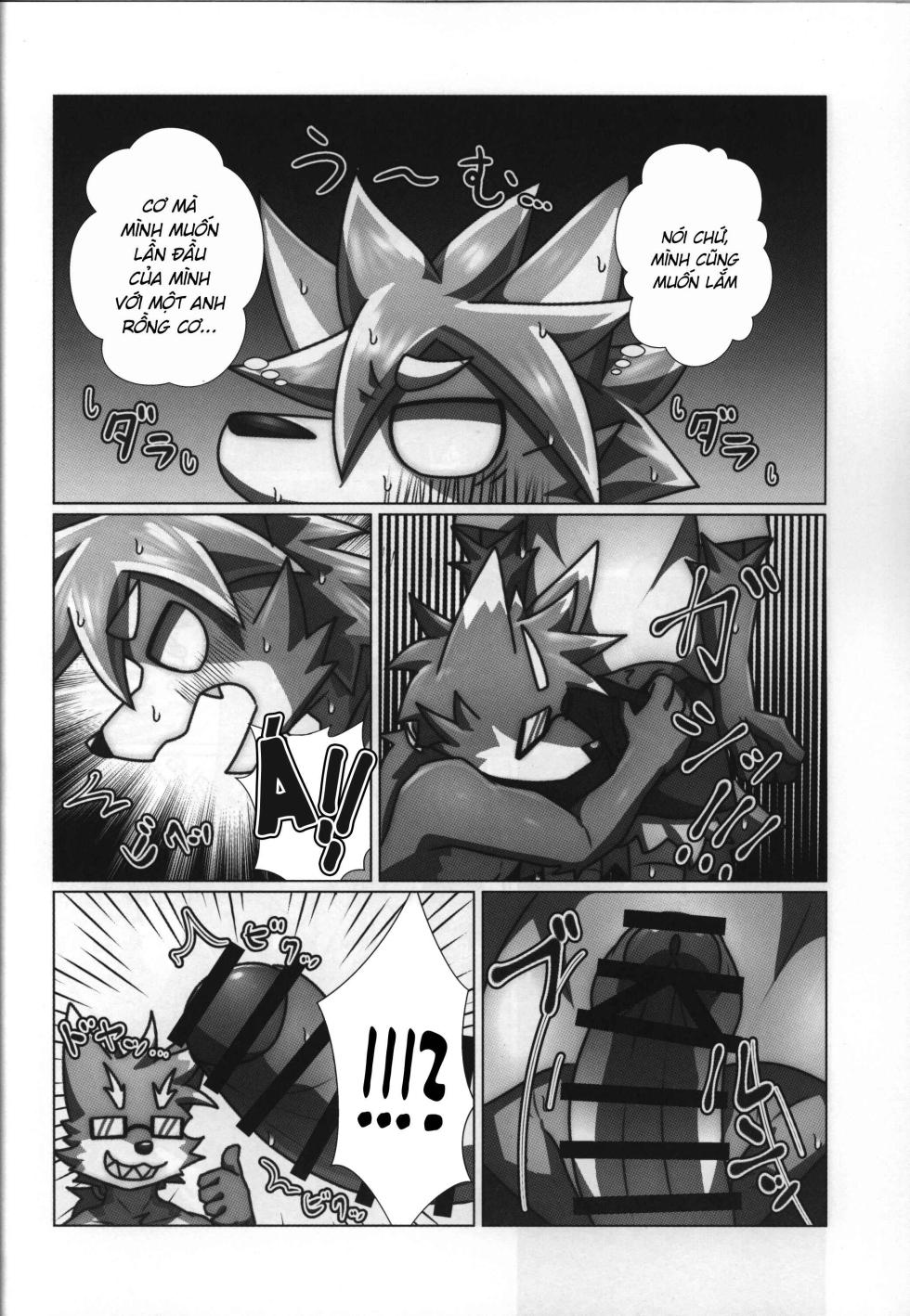 [Mandaratei (Madara Moyou)] Kujira-kun, ore de dōtei sotsugyō shite minai? [Viet] - Page 10