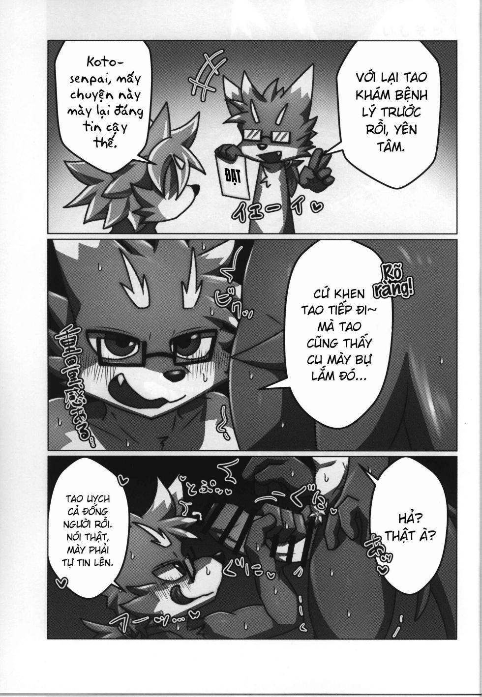 [Mandaratei (Madara Moyou)] Kujira-kun, ore de dōtei sotsugyō shite minai? [Viet] - Page 13
