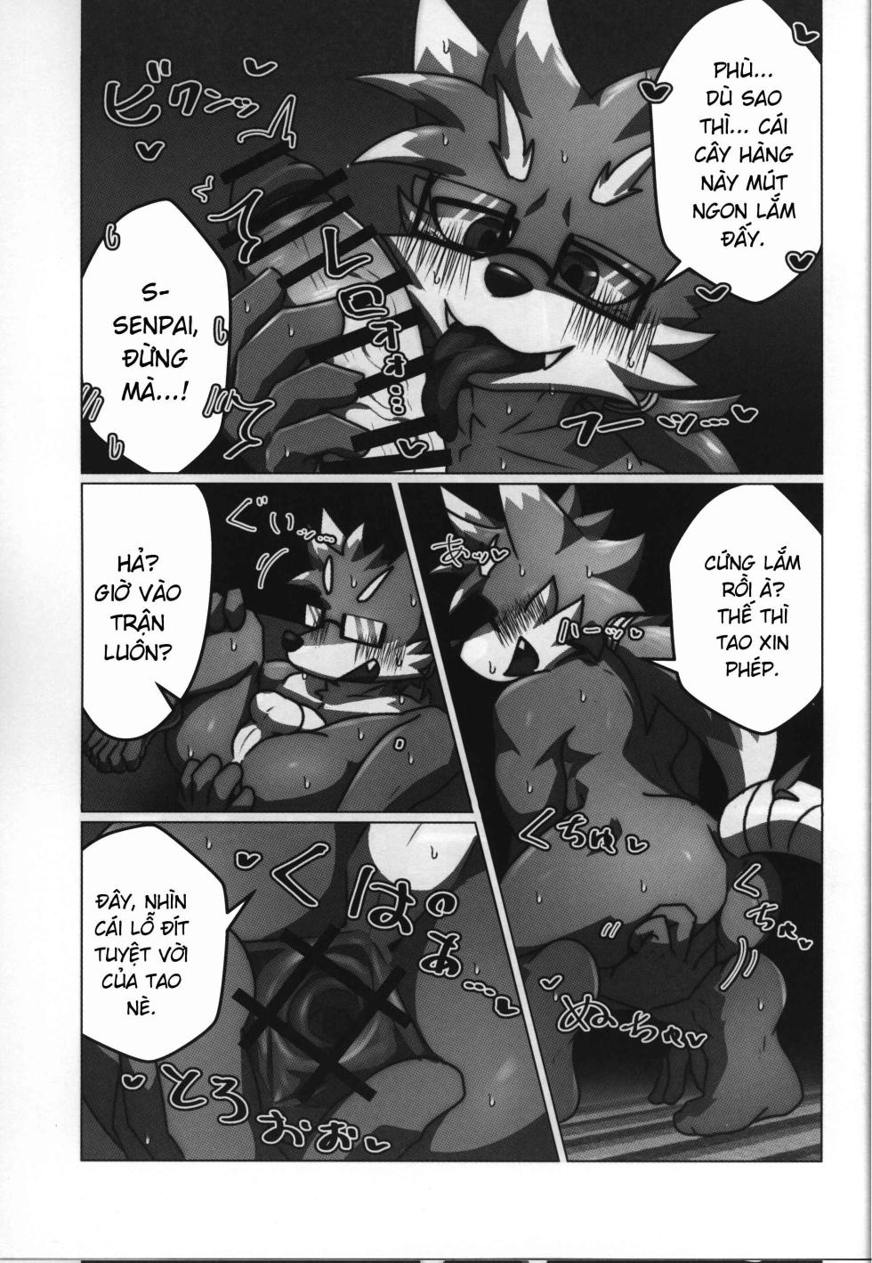 [Mandaratei (Madara Moyou)] Kujira-kun, ore de dōtei sotsugyō shite minai? [Viet] - Page 15