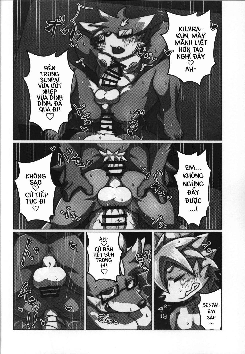 [Mandaratei (Madara Moyou)] Kujira-kun, ore de dōtei sotsugyō shite minai? [Viet] - Page 18