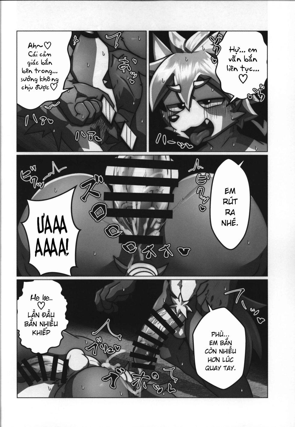 [Mandaratei (Madara Moyou)] Kujira-kun, ore de dōtei sotsugyō shite minai? [Viet] - Page 20