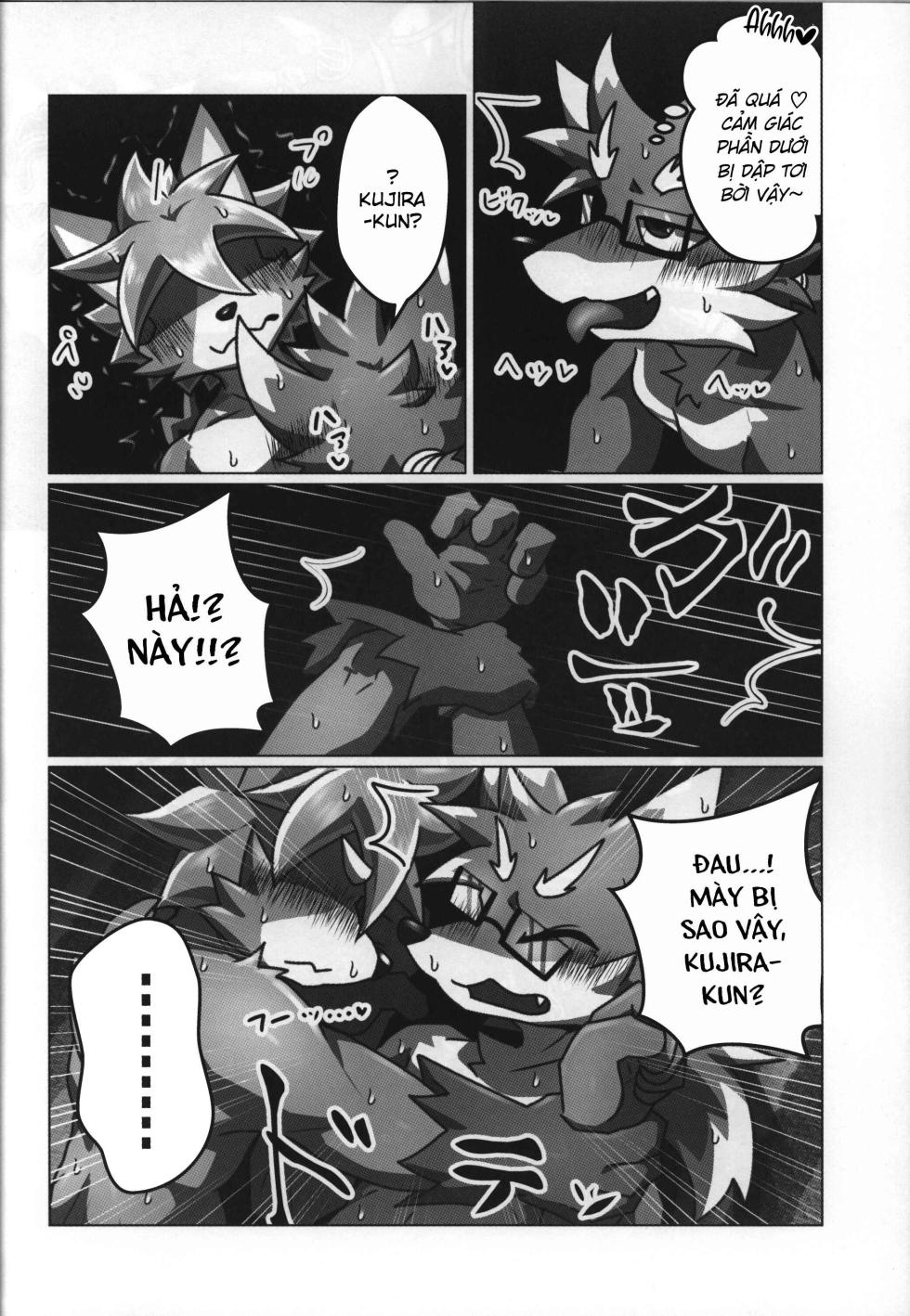 [Mandaratei (Madara Moyou)] Kujira-kun, ore de dōtei sotsugyō shite minai? [Viet] - Page 24